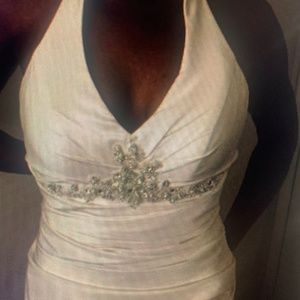 Wedding dress wedding gown Halter style size 18